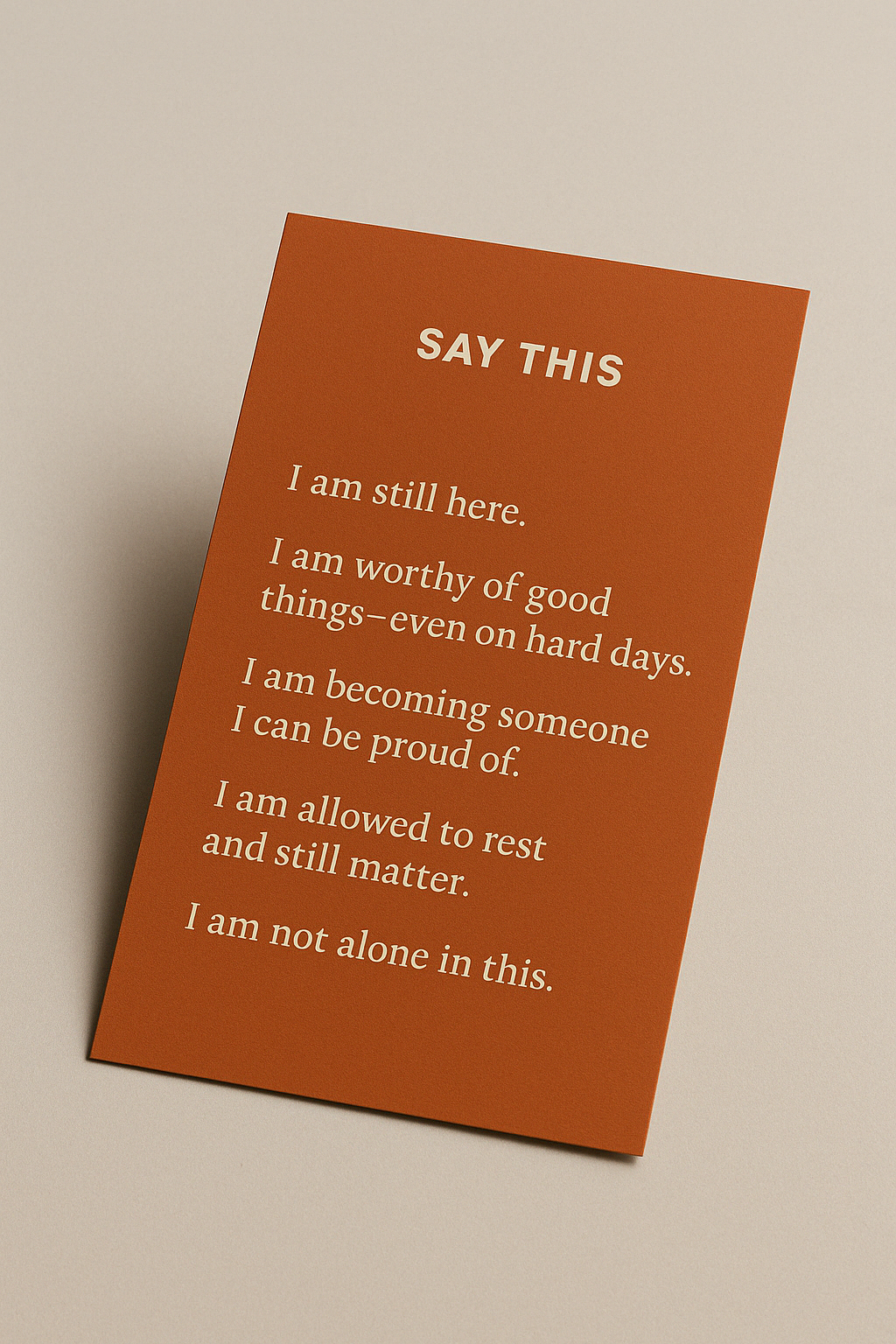 Gift #001: “Proof You Matter”