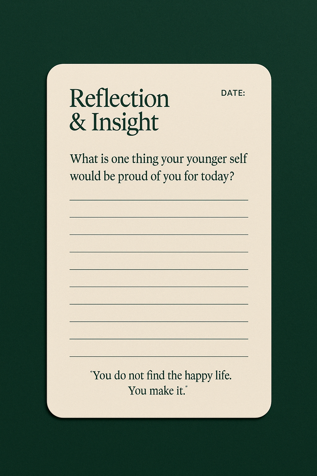 Gift #001: “Proof You Matter”